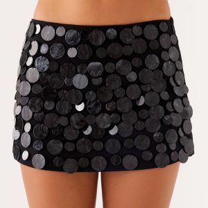 Movie Star Mini Skirt - Black