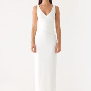 Nerine Maxi Dress - White