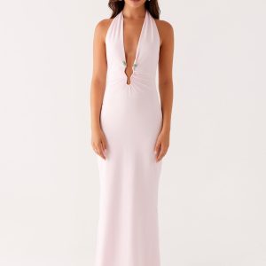 Nicola Maxi Dress - Pink
