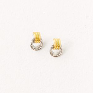 Nicolina Earrings - Gold/Silver