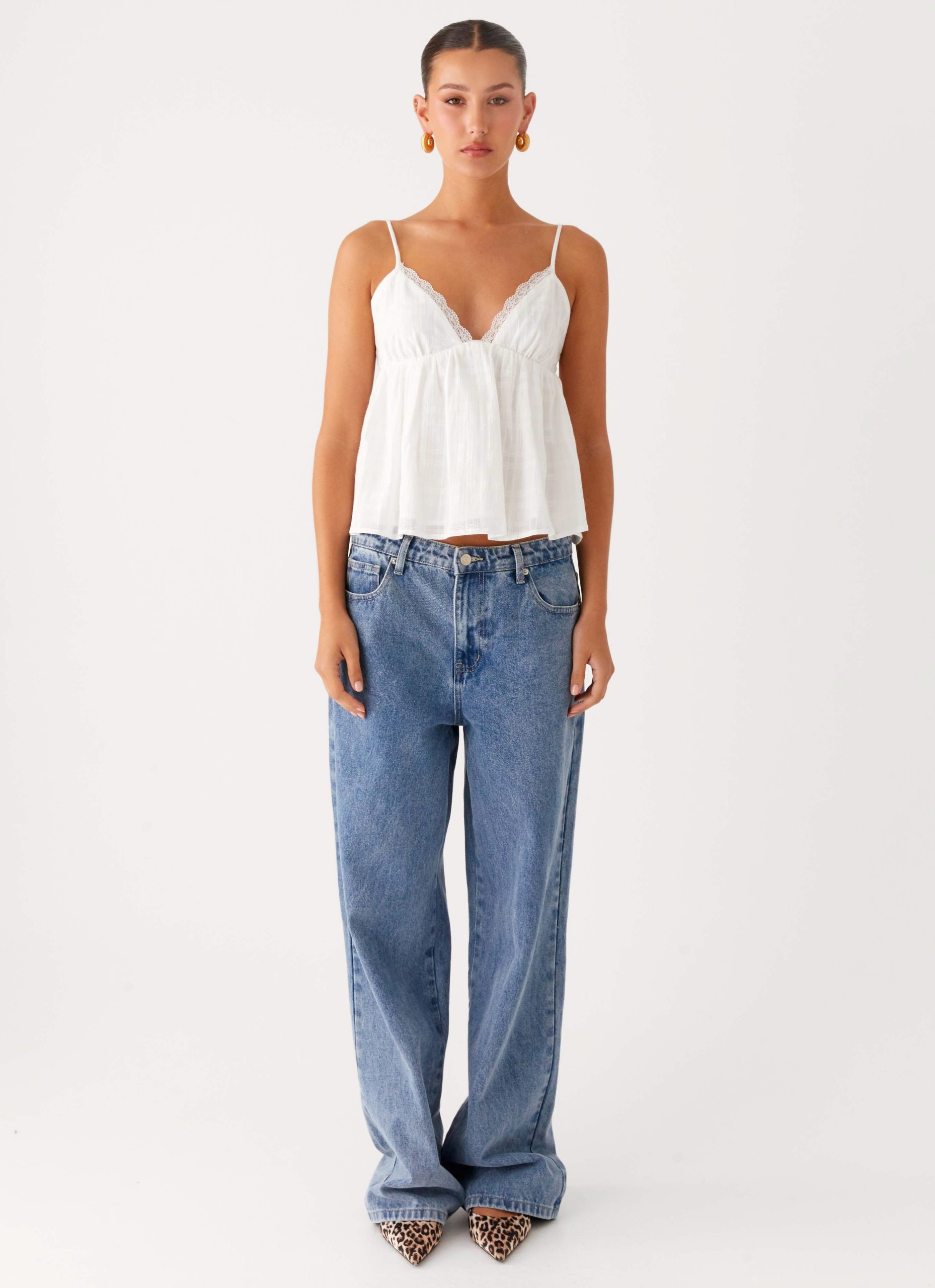 Obliviate Cami Top - White - Image 2