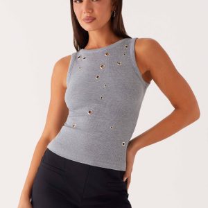 Oblivion Tank Top - Grey