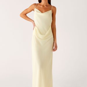 Oliana Maxi Dress - Yellow