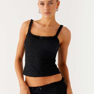Ophira Cami Top - Black