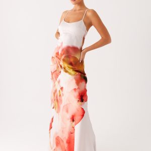 Pacha Maxi Dress - Peach Rose