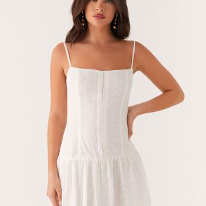 Palm Springs Mini Dress - White