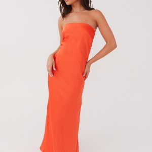 Chantelle Strapless Maxi Dress - Sunset