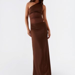 Juliette Maxi Dress - Chocolate