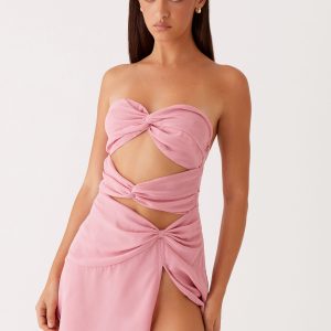 Coco Haven Mini Dress - Pink