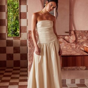 Carmel Maxi Dress - Ivory