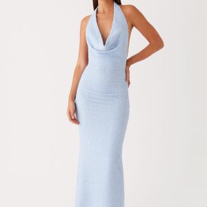 Anella Maxi Dress - Blue