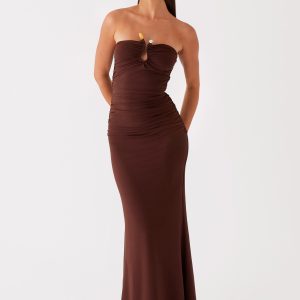 Rudy Maxi Dress - Brown