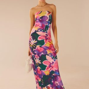 Carried Away Maxi Dress - Candy Bouquet