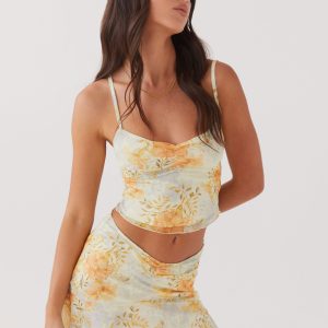 Sun Will Shine Cami Top - Dandelion