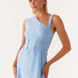 Poppy Mini Dress - Baby Blue