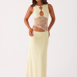 Prophecy Maxi Dress - Yellow
