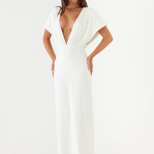 Rare Behaviour Maxi Dress - Ivory