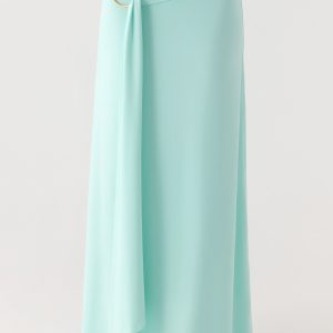 Ravi Maxi Skirt - Aqua
