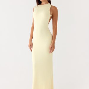 Reece Maxi Dress - Yellow