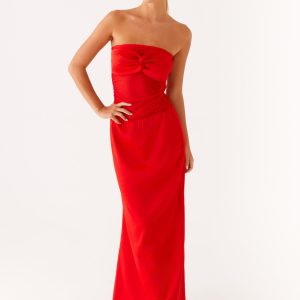 Rewind Maxi Dress - Tangerine