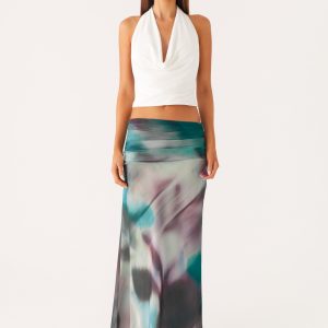 Rimi Maxi Skirt - Sea Splash