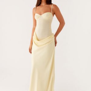Romy Maxi Dress - Yellow