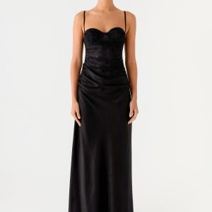 Romy Maxi Dress - Black