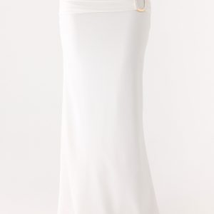 Rosanna Maxi Skirt - White