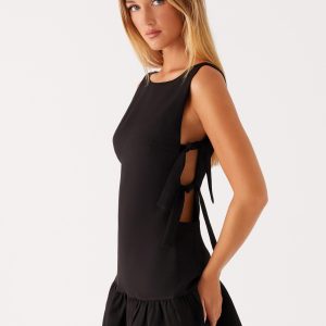 Roux Mini Dress - Black