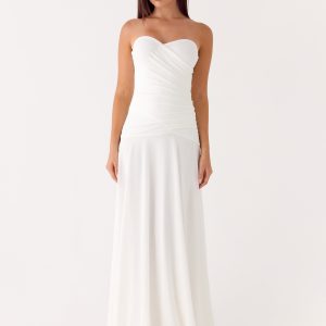 Ruben Maxi Dress - White