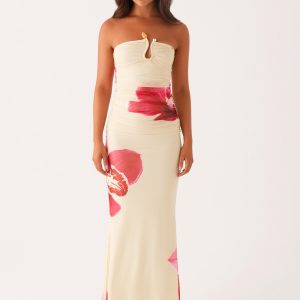 Rudy Maxi Dress - Orchid Yellow