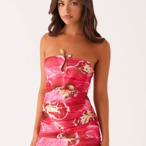 Rudy Mini Dress - Orchid Pink