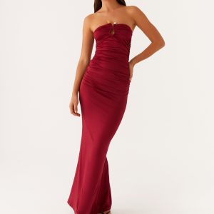 Rudy Maxi Dress - Maroon