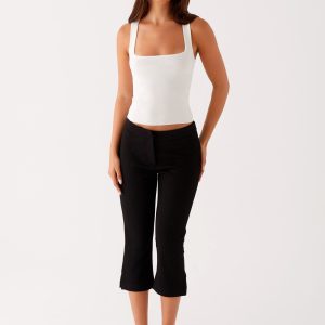 Rue Capri Pants - Black