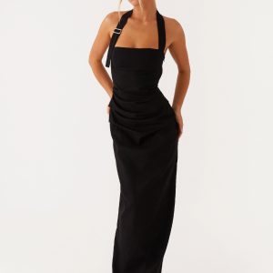 Rumour Has it Maxi Dress - Black