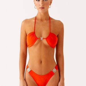 Saint Lucia Bikini Bottom - Orange