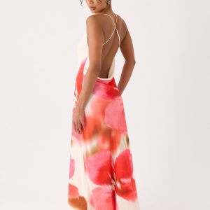 Samya Cowl Maxi Dress - Porcelain Rose