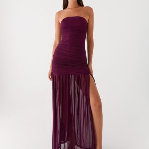 Savaya Maxi Dress - Mulberry