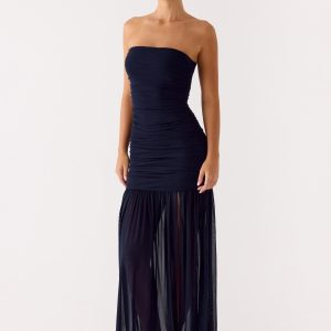 Savaya Maxi Dress - Navy