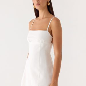 Second Sun Mini Dress - White