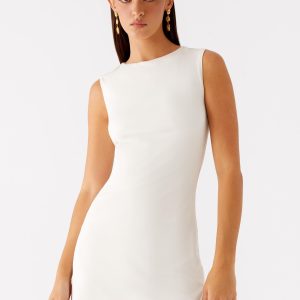 Shai Pearl Mini Dress - Ivory