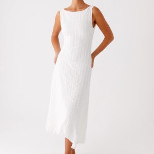 Sharni Midi Dress - Ivory