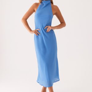 Shelly Midi Dress - Azure