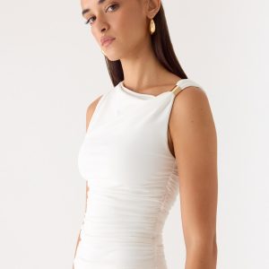 Short Notice Top - White