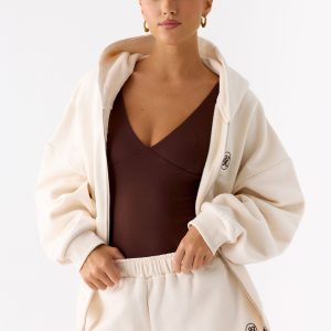 Signature Low Rise Sweatshorts - Cream