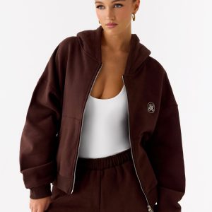 Signature Low Rise Sweatshorts - Chocolate