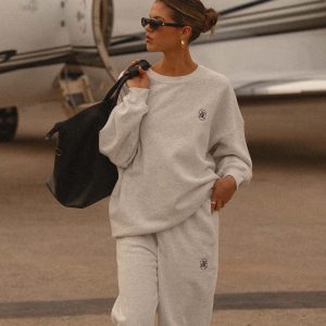 Signature Oversized Sweatshirt - Grey