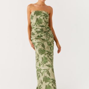 Sirrah Maxi Dress - Jade Fern
