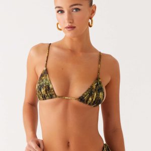Soffa Bikini Top - Cyber Floral