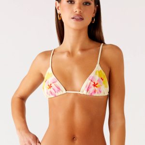 Soffa Bikini Top - Yellow Flower